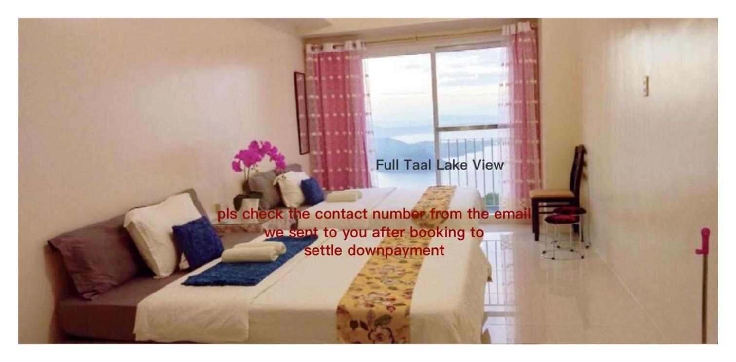 Smdc Tagaytay Taal Lake Condo Cook Netflix No Balcony No Free Parking Tagaytay City Kültér fotó